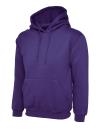 UC502 Classic Hooded Sweatshirt Purple colour image